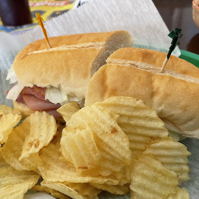 Italian Sub and Chips