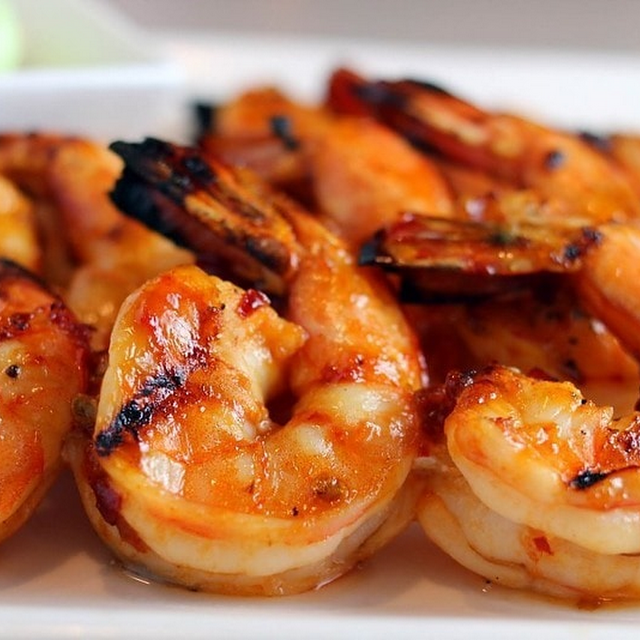 Camarón à La Plancha Grilled Shrimp