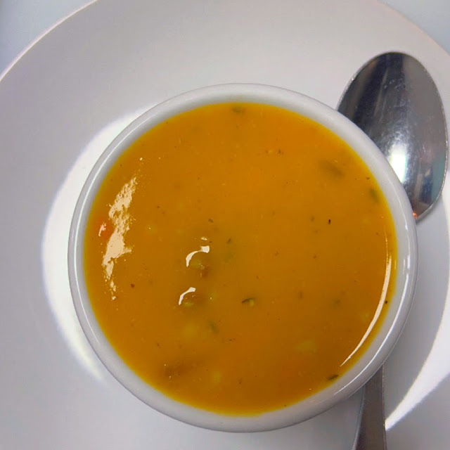 Pumpkin Soup Entrée