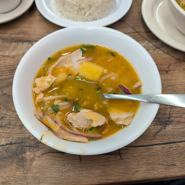 Encebollado De Pescado Fish with Onions