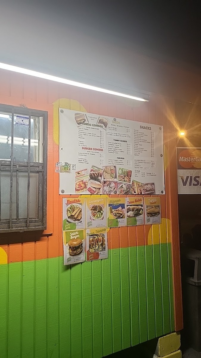 Yum-Yum Alton menu board