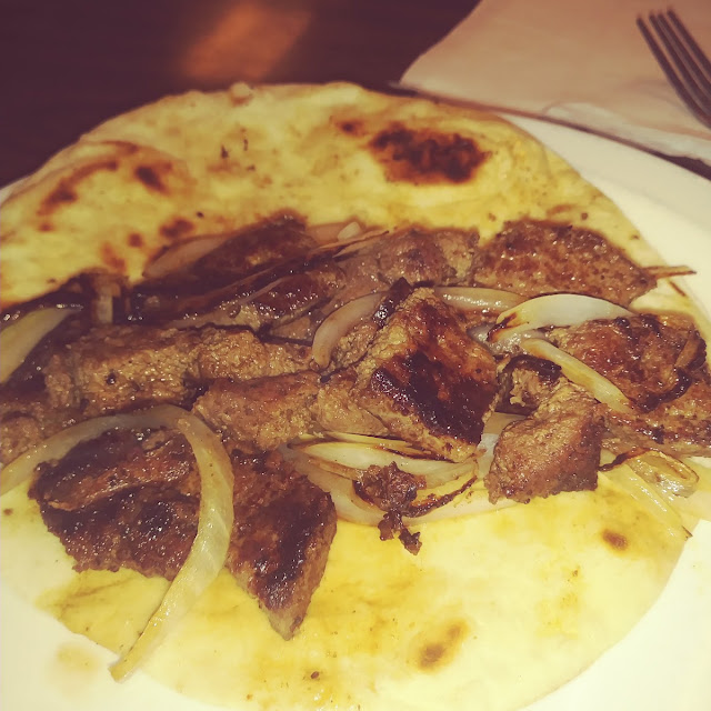 Liver & Onion Taco
