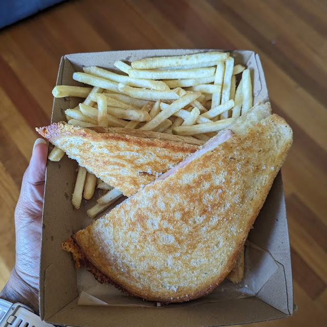 Cheesy Ham Toastie