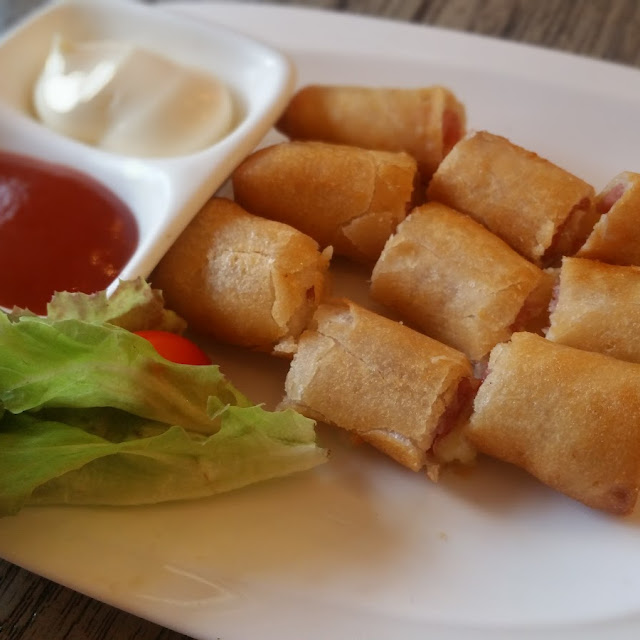 Ham & Cheese Spring Roll