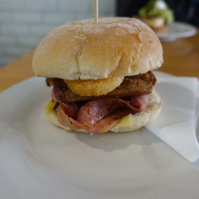 Egg and Bacon Roll