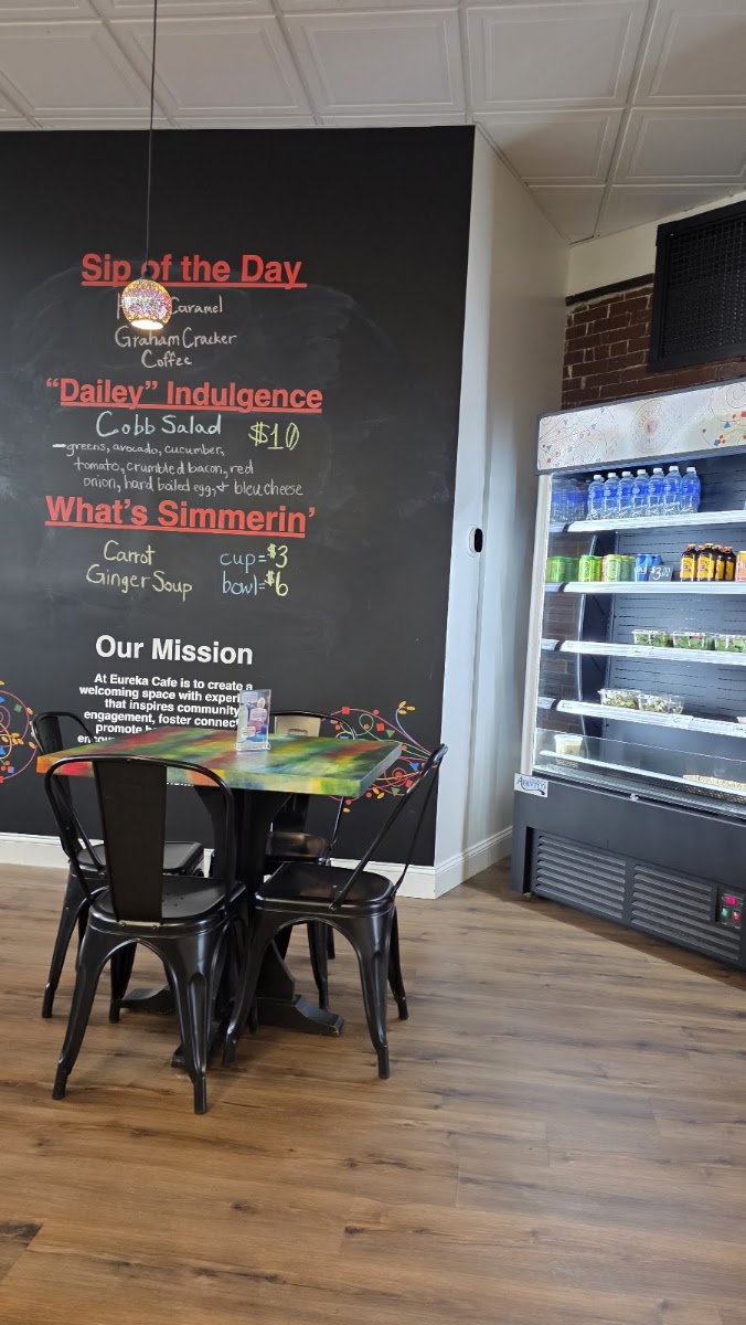 Eureka Cafe menu board
