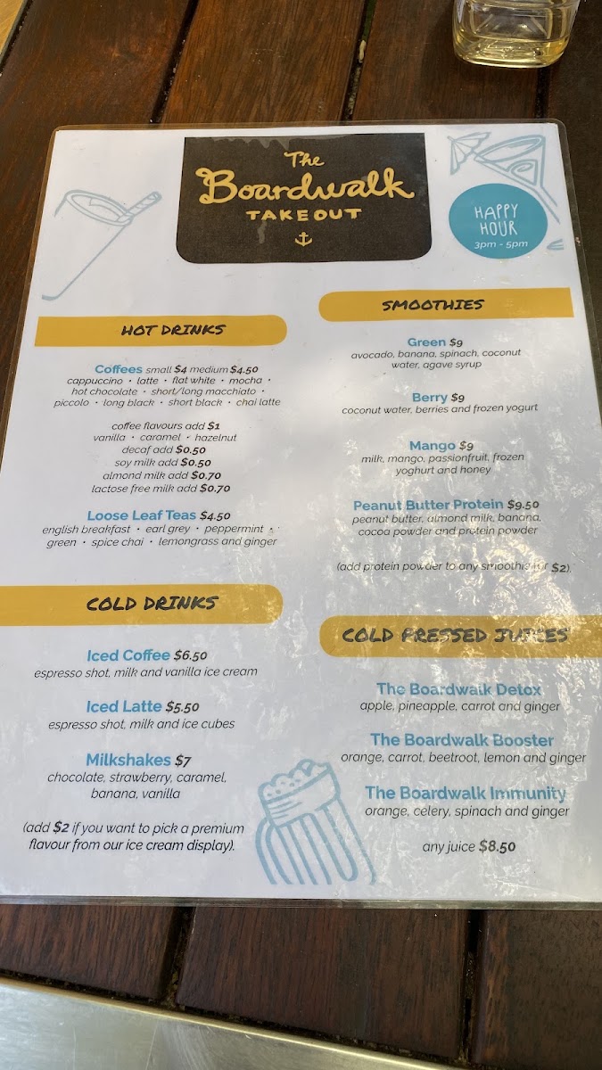 Stavros Souvlaki Bar menu board