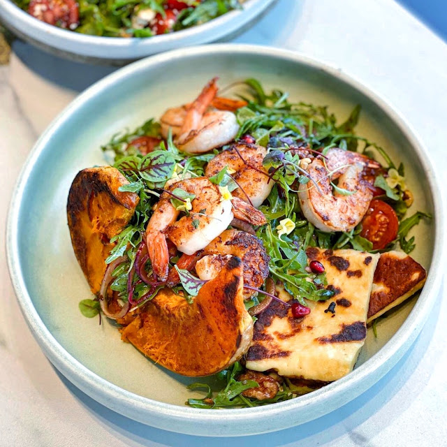 Prawn & Halloumi