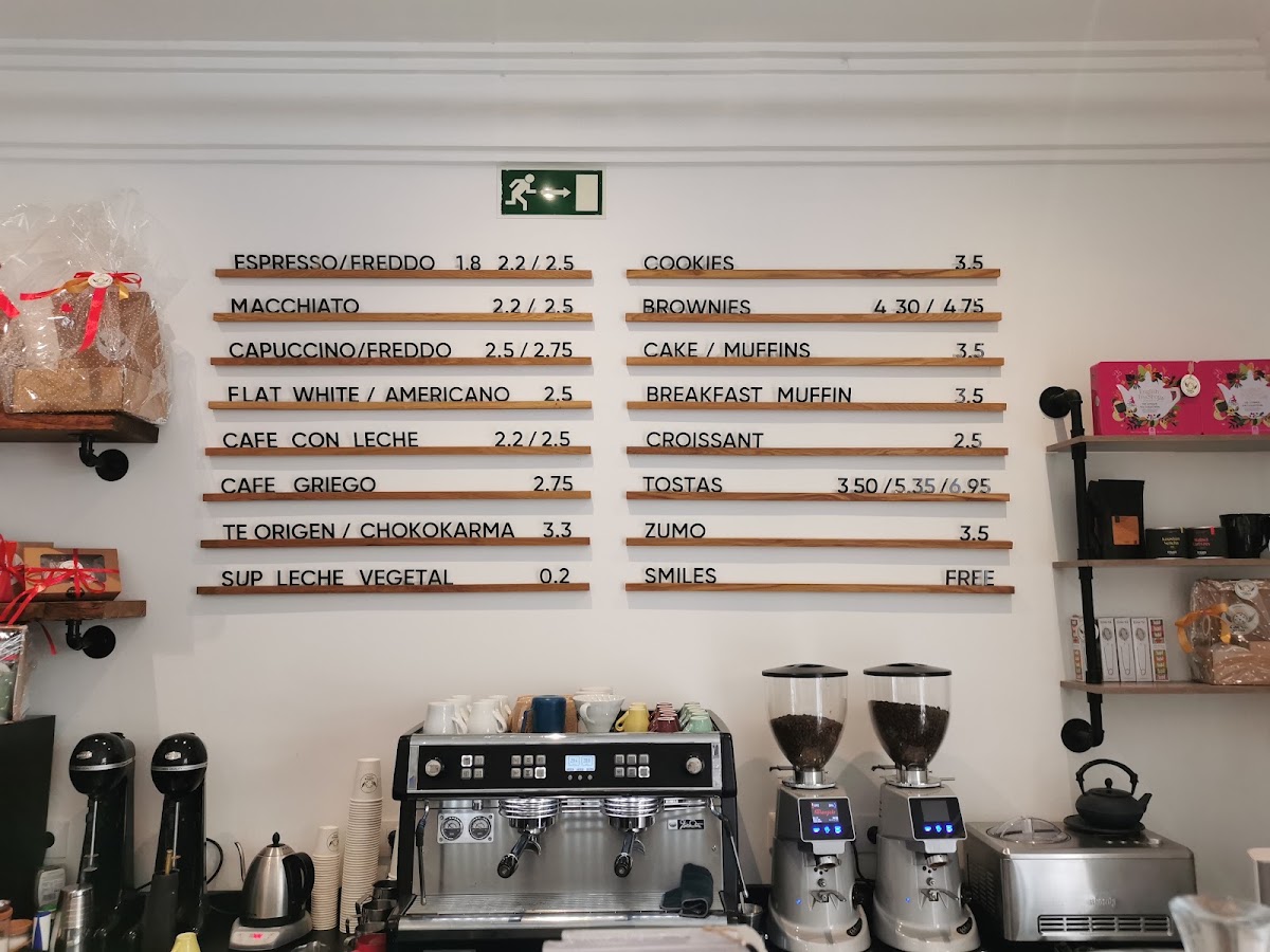 Cookie Karma menu board