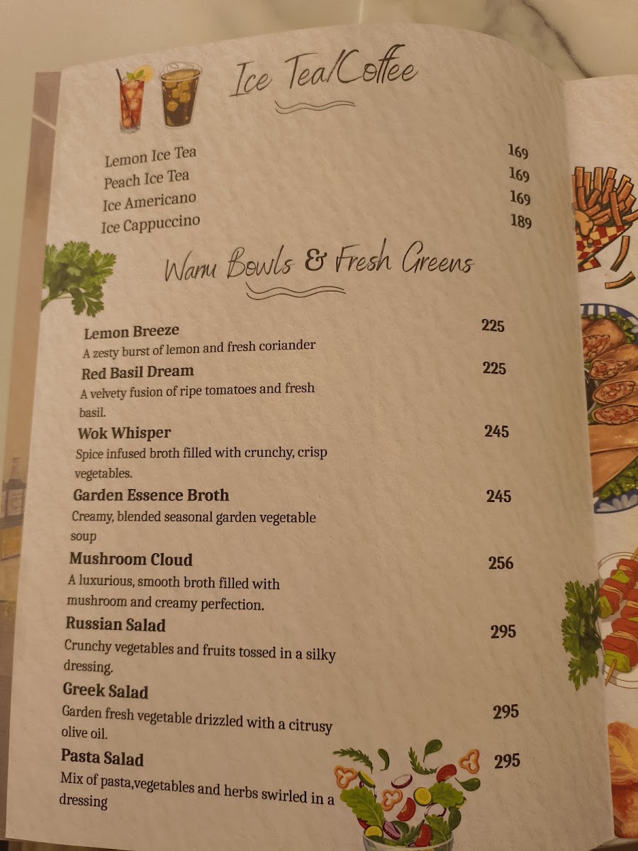 Mug & Morsel menu board