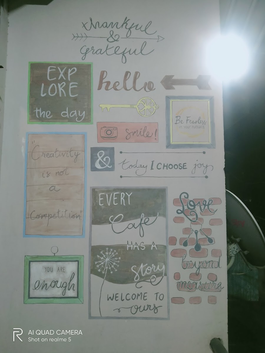 Cafe 09 menu board