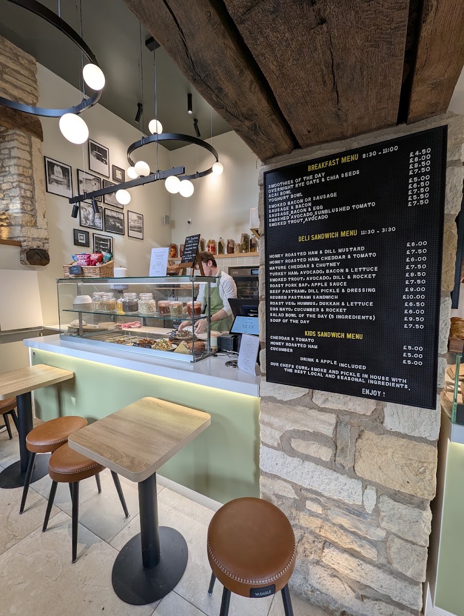 Box Bush menu board