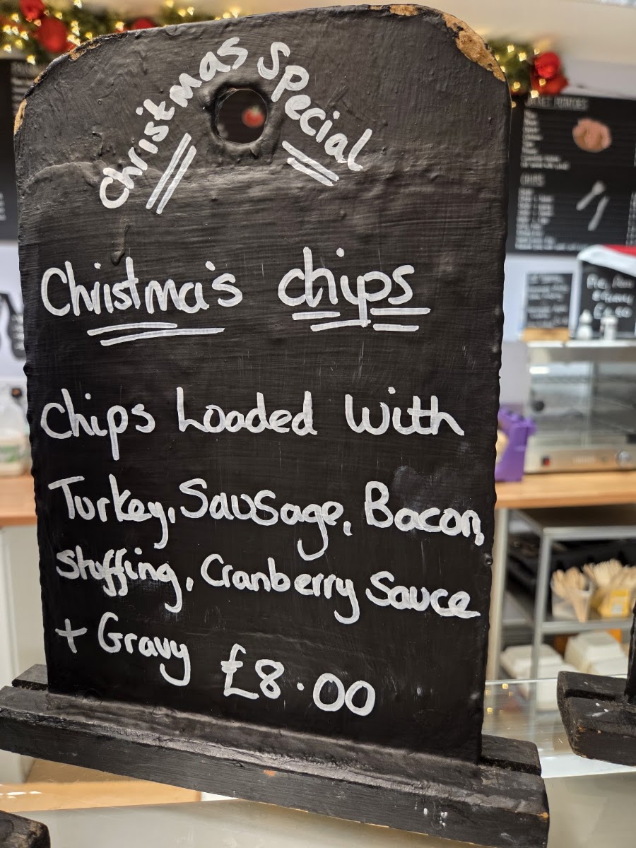 Tuck In 3 menu board