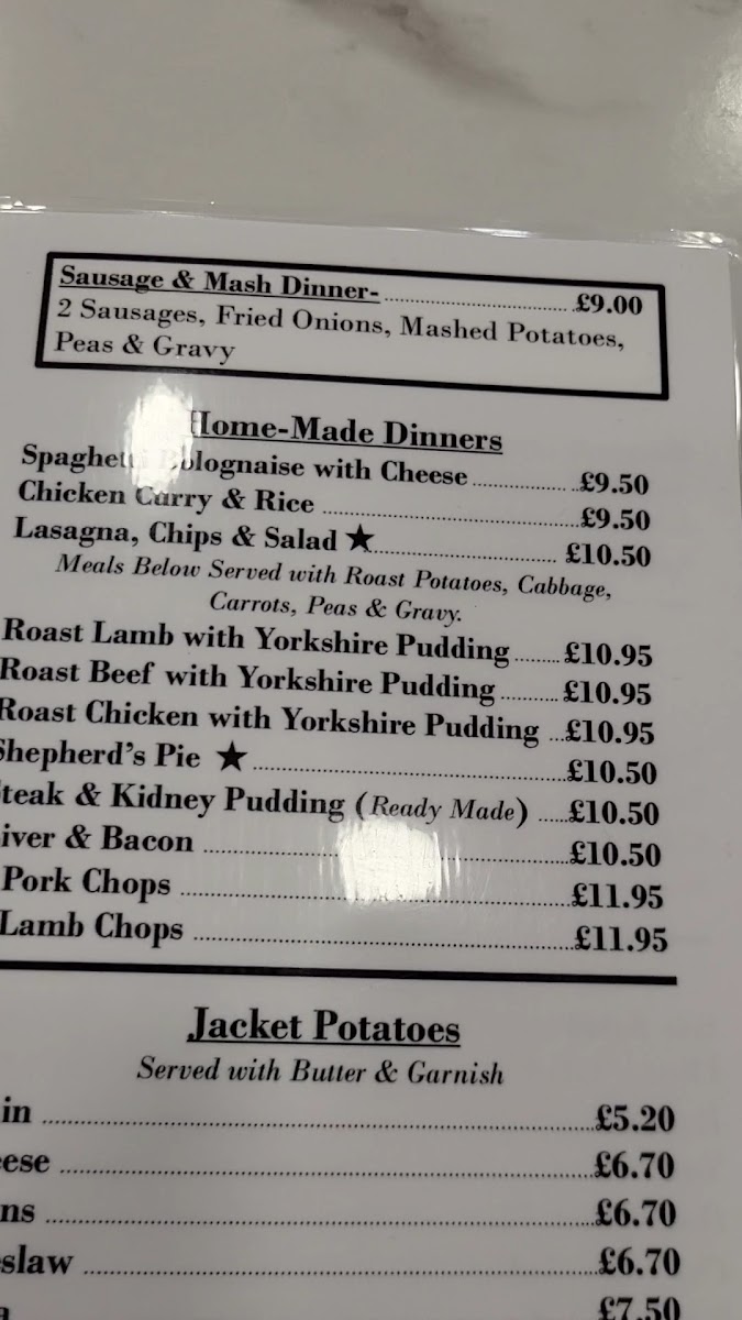 Divan Cafe Romford menu board