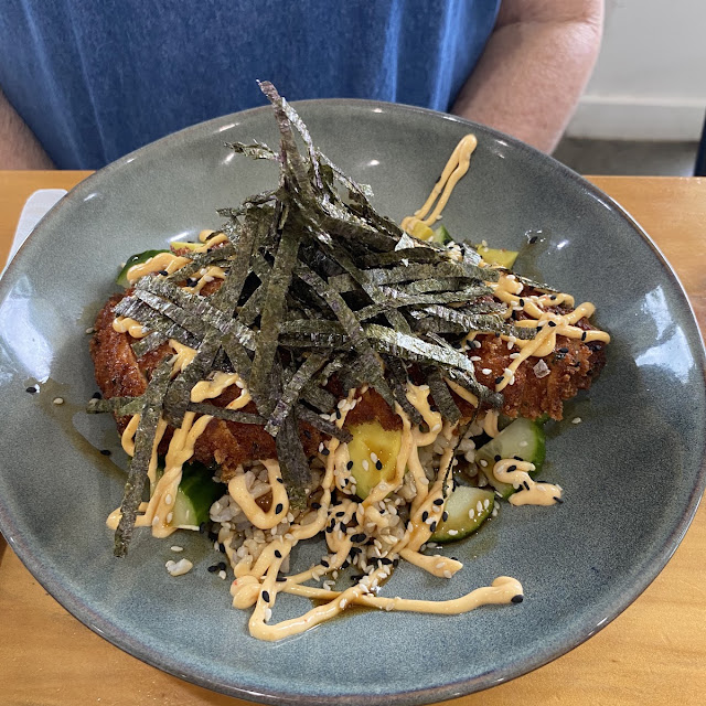 Teriyaki Sushi Bowl with Chicken