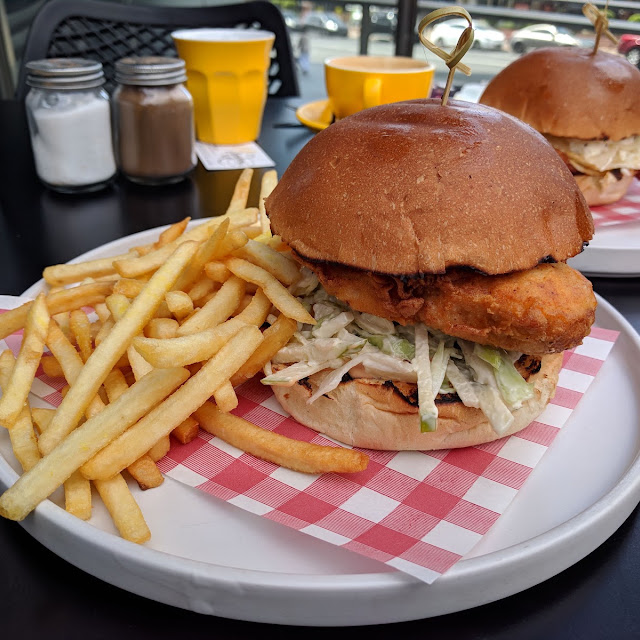 Southern Fried Chicken Burger