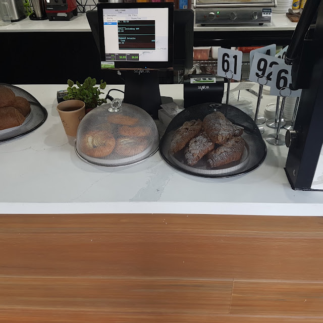Almond Croissant and Danish Pastry