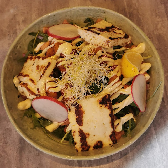 Salt & Pepper Squid Salad