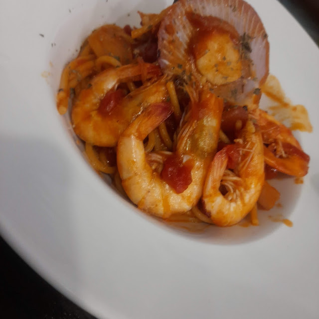 Spaghetti Seafood