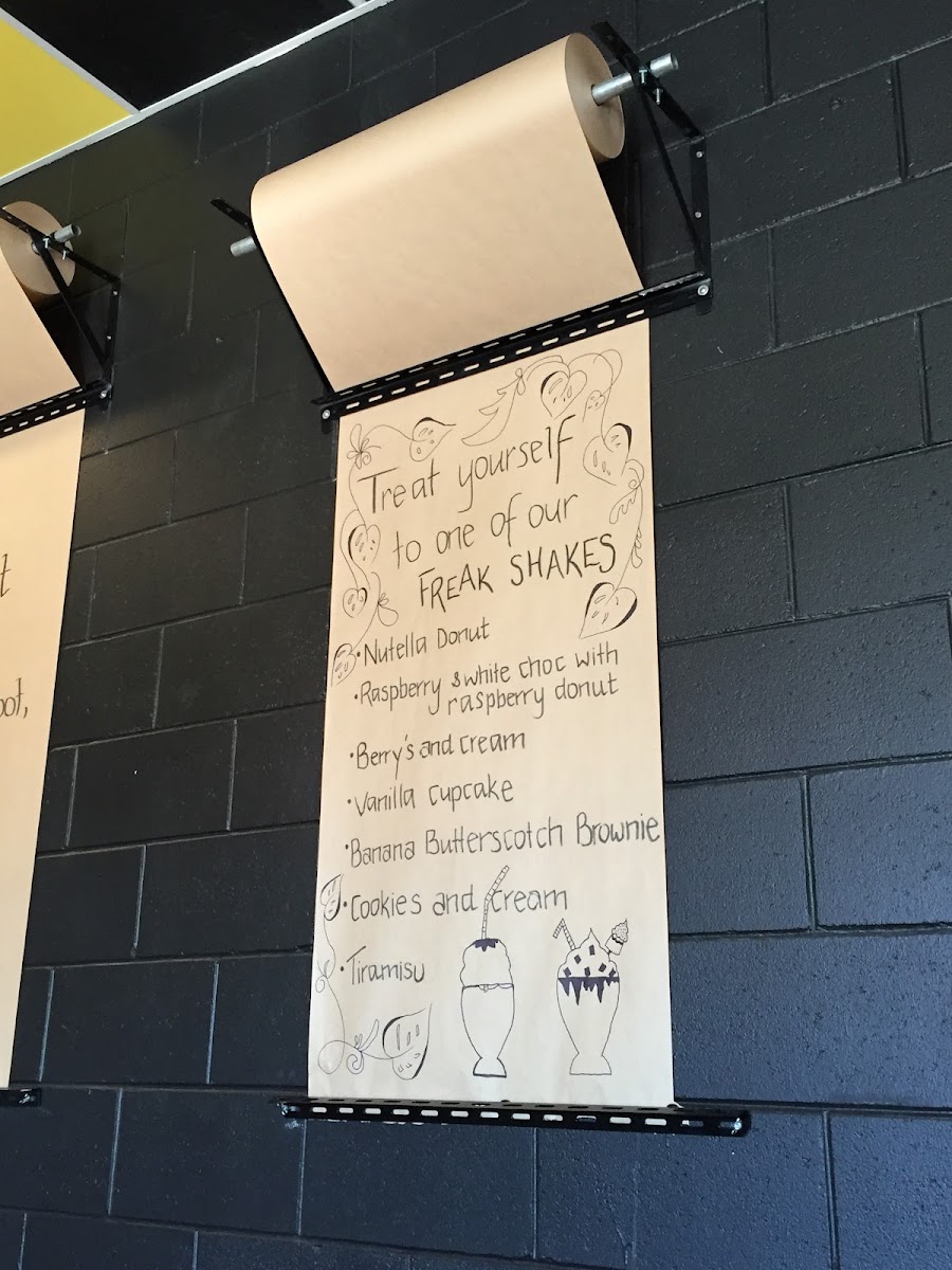 Cuisine On Bowen menu board