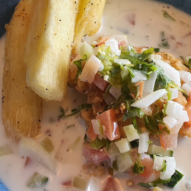 Fish Mitti with Cassava