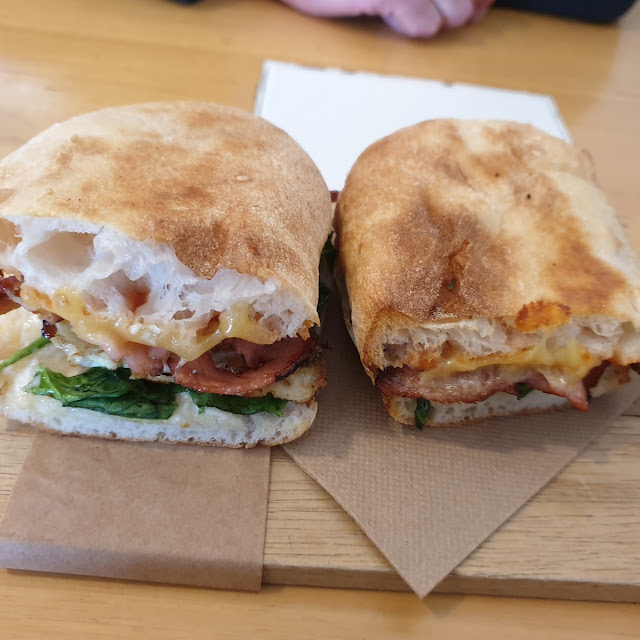 Bacon & Egg Focaccia