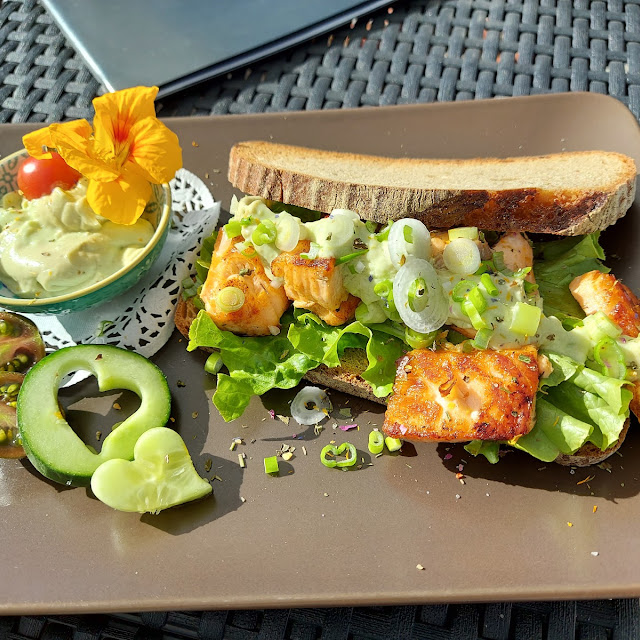 Lachs Salat
