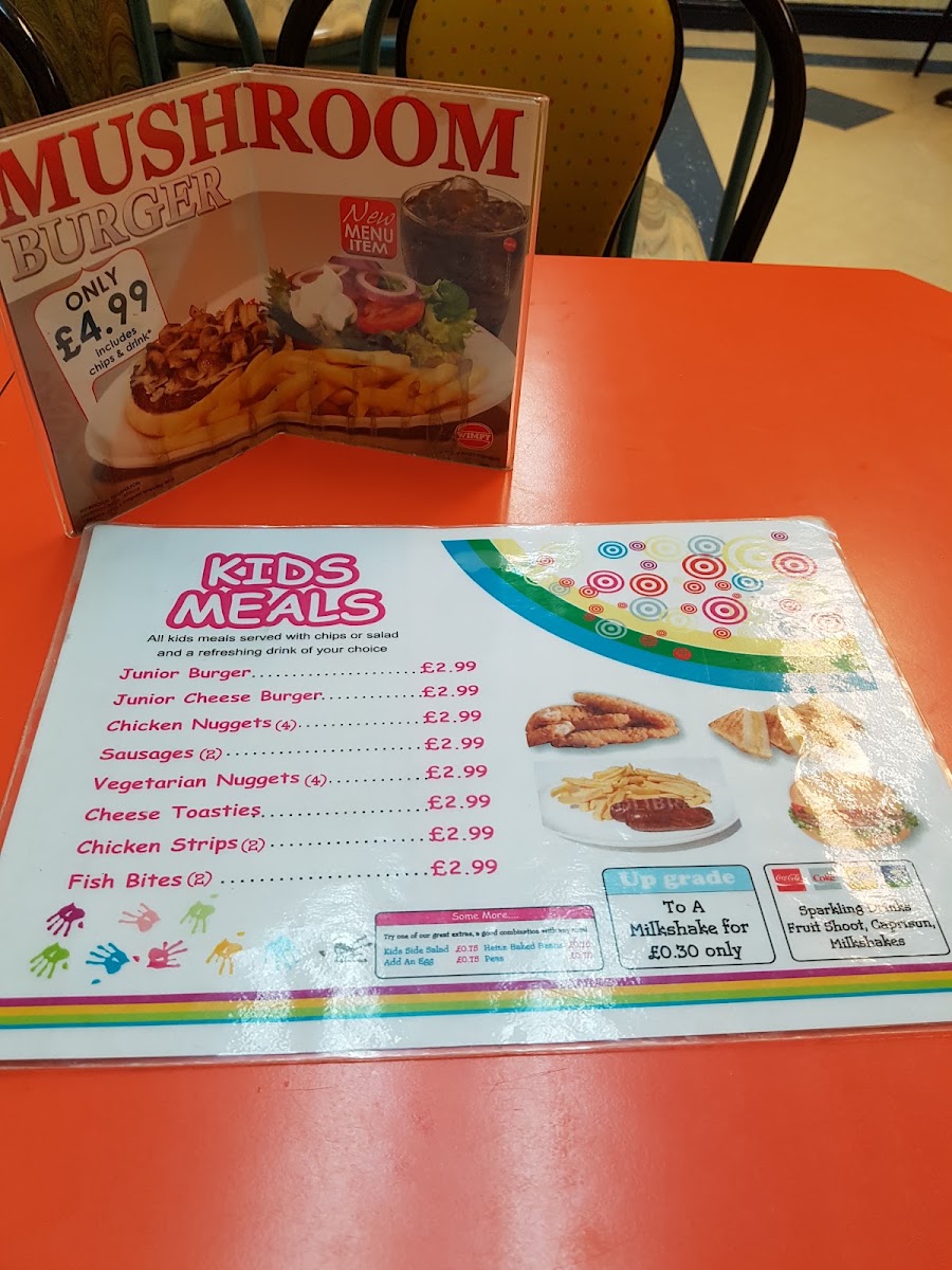 Brunch Munch Cafe menu board