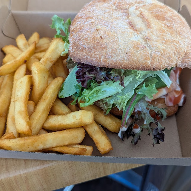Burger and Fries