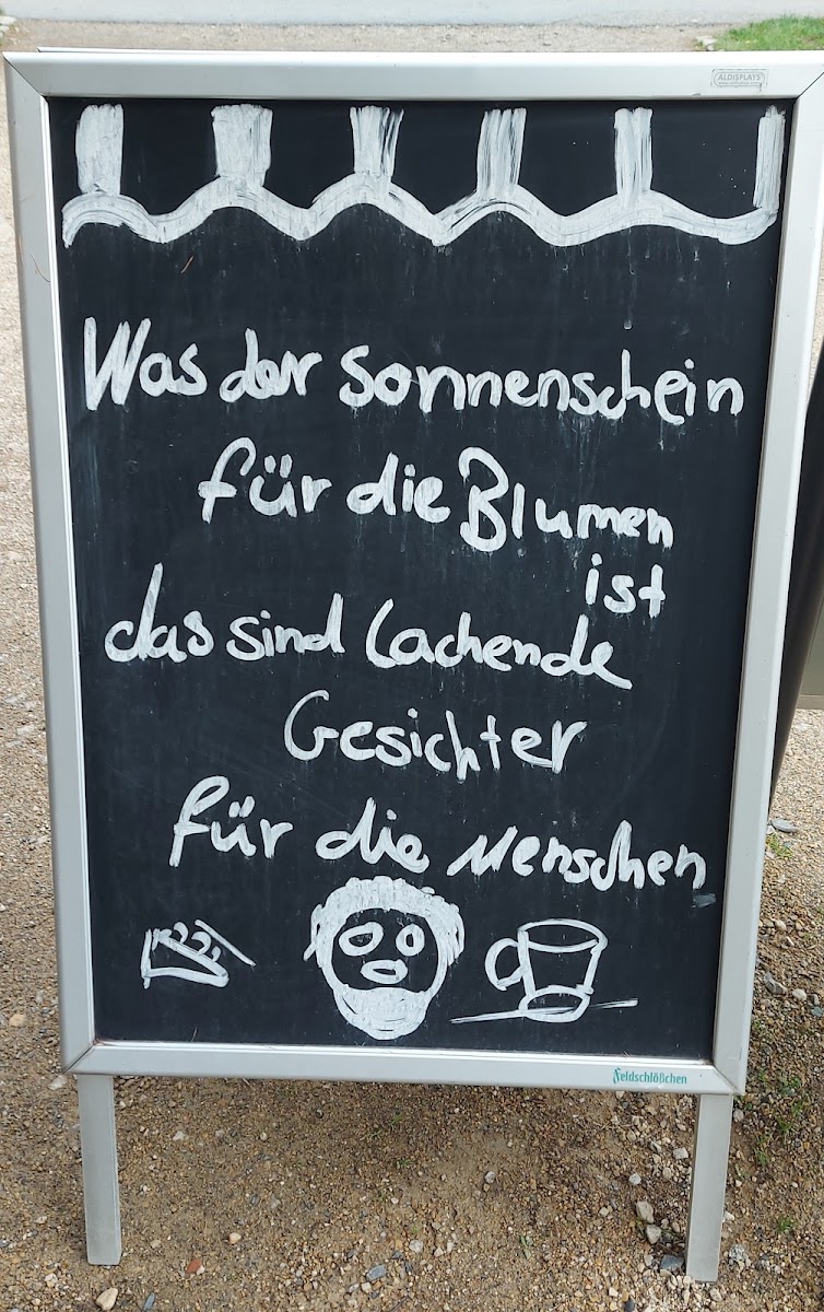 Marcolinihaus menu board