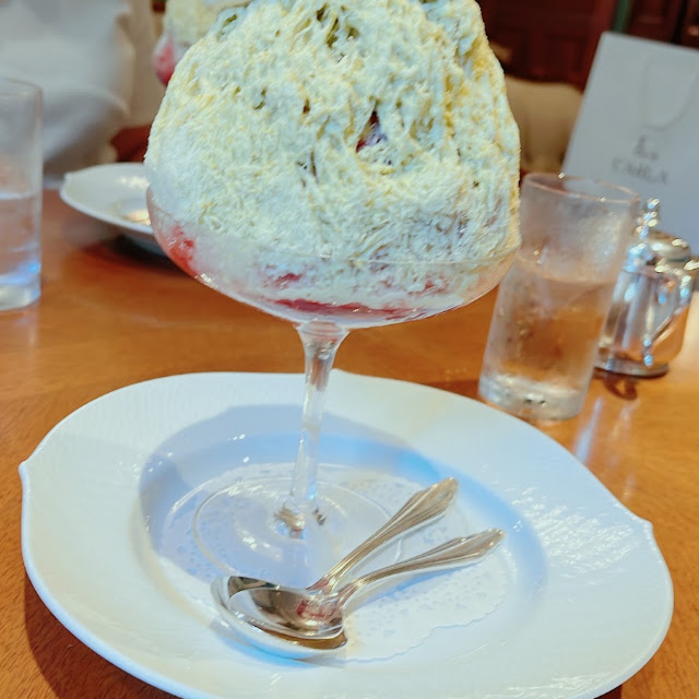 ピスタチオのかき氷