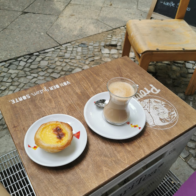 Cortado And Pastel de Nata