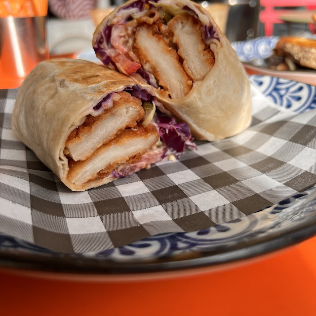 Southern Fried Chicken Wrap