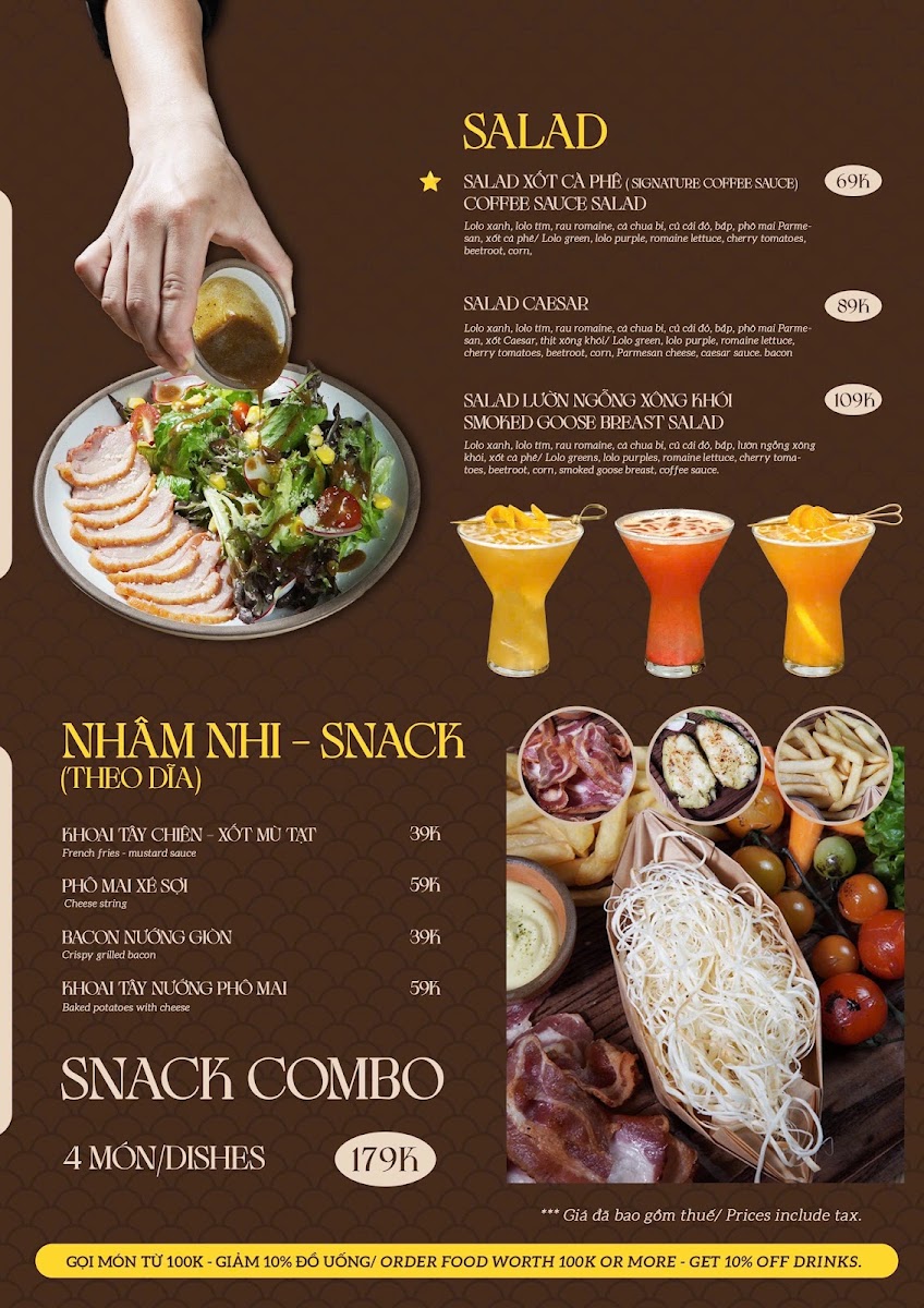 PhinHolic Hand-brew menu board