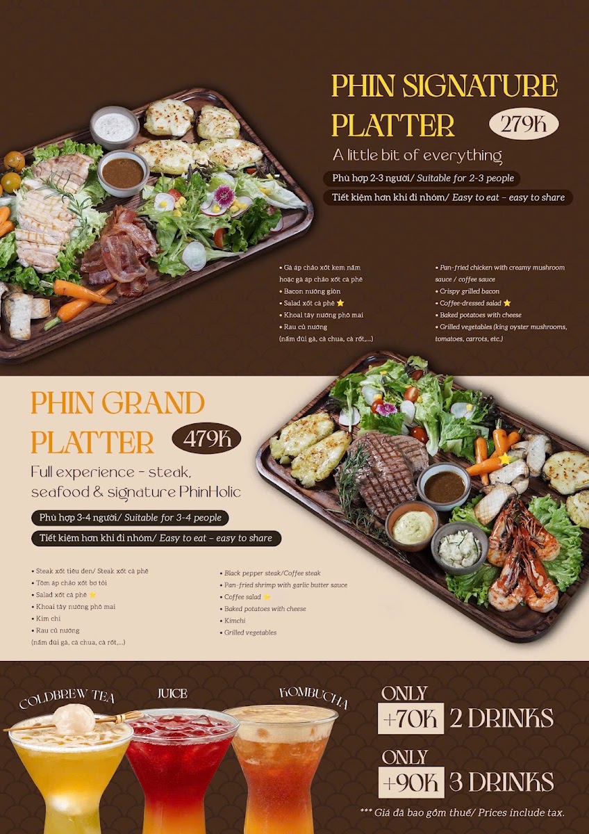 PhinHolic Hand-brew menu board
