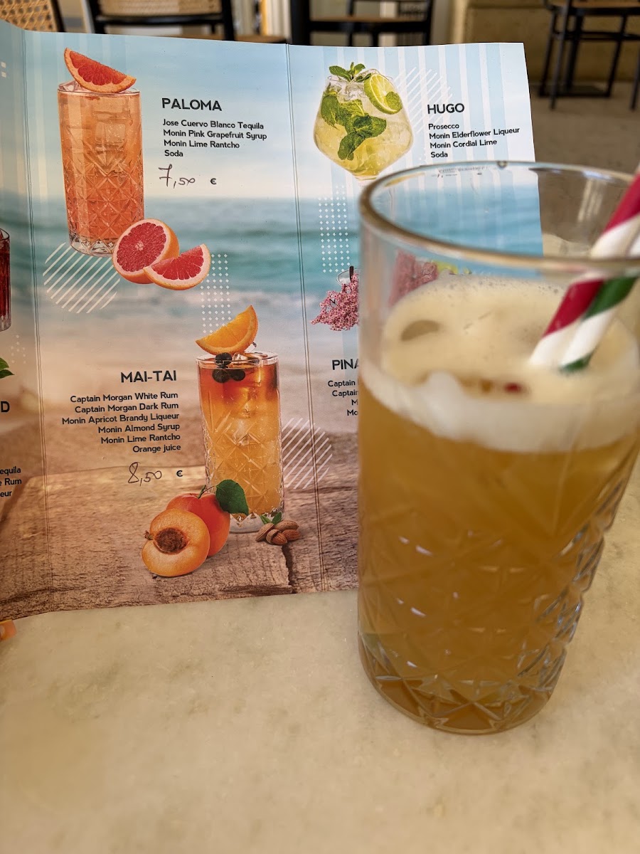 Caffe Bar Luna menu board