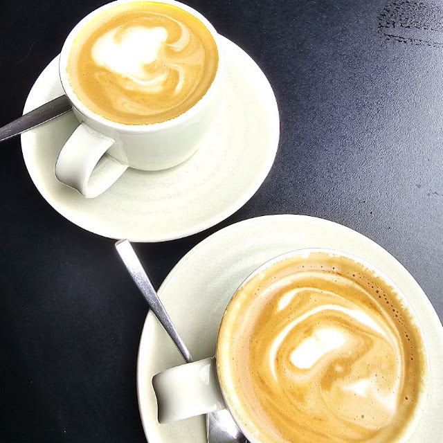 Flat White with Latte Art