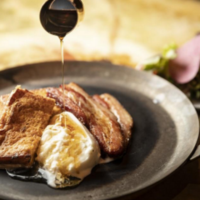 Burrata Brûlée French Toast