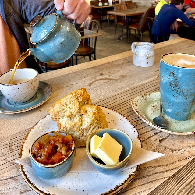 Savoury Scone with Chutney