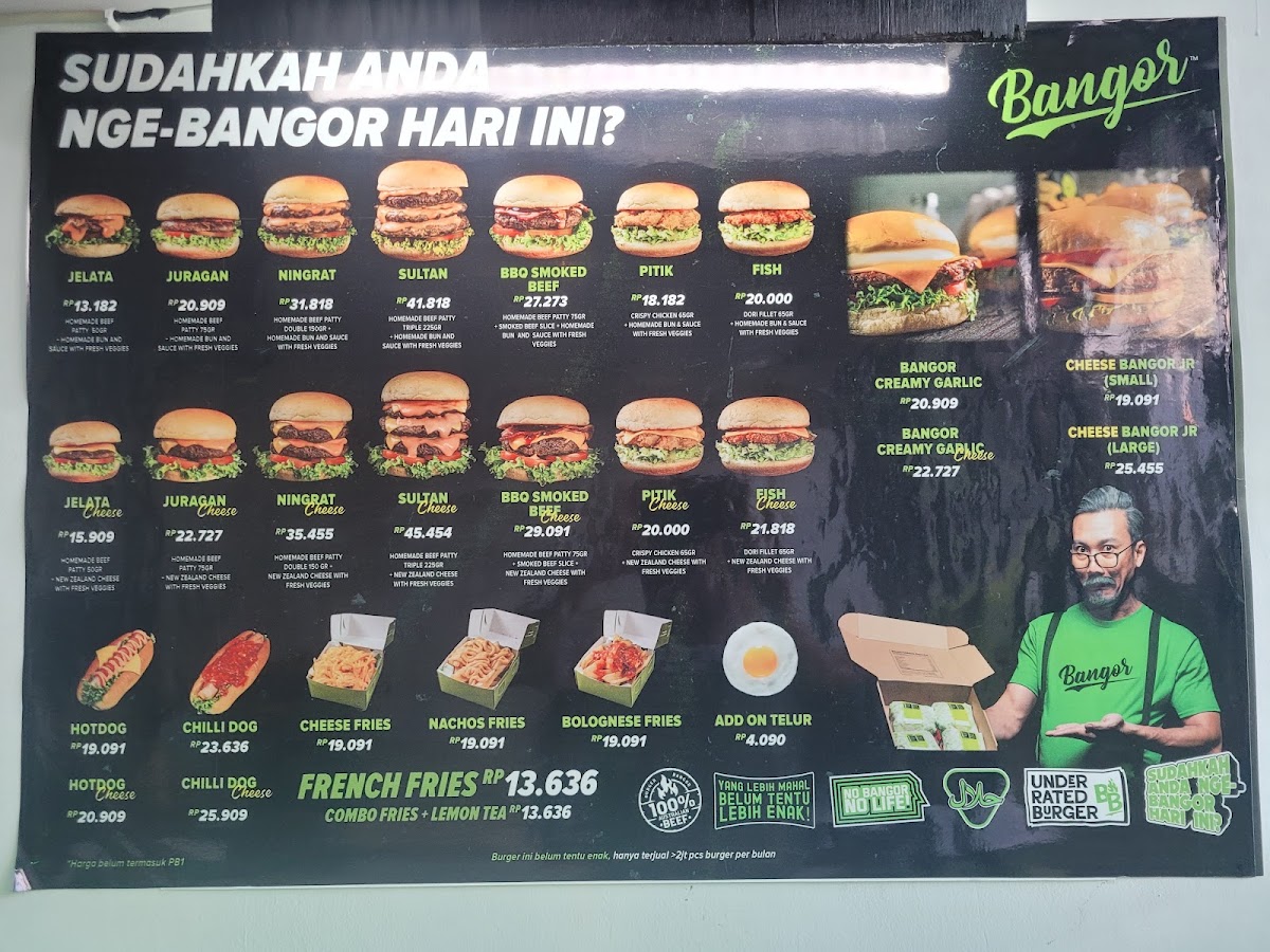 2 Mates Coffee and Baking Studio menu board