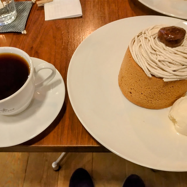 栗と珈琲のモンブラン