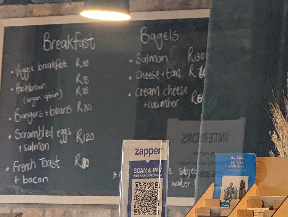 The Perfect Cup menu board