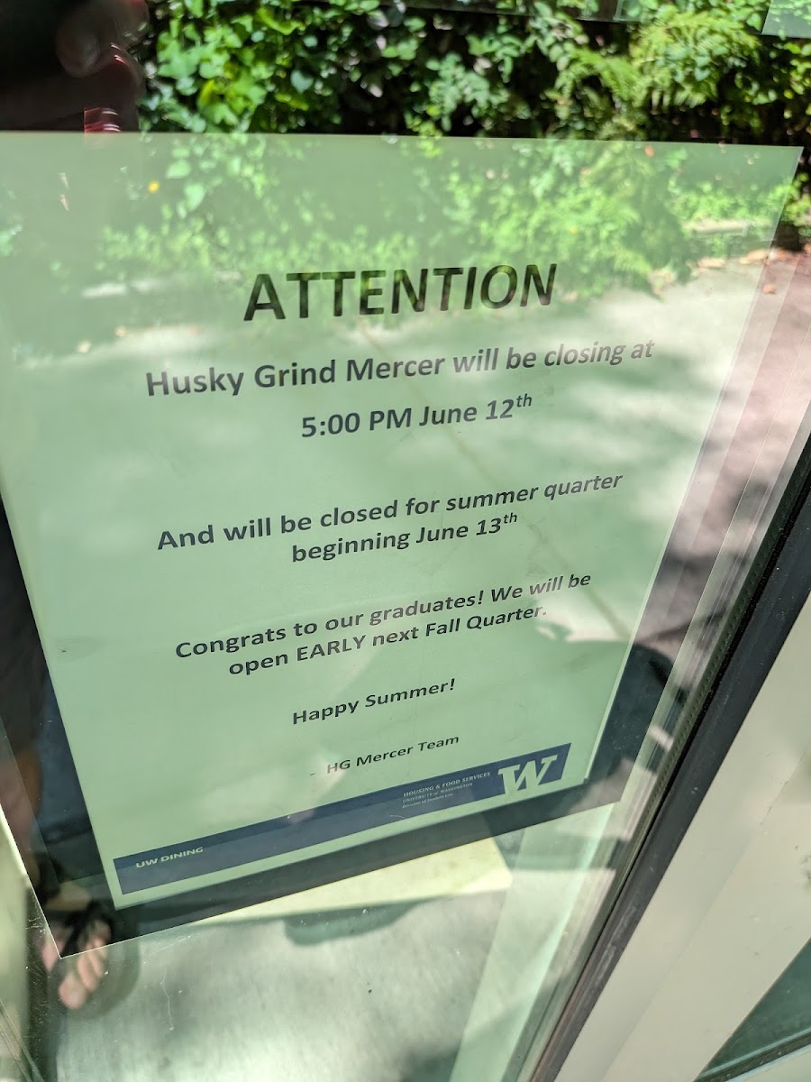 Husky Grind at Mercer Court