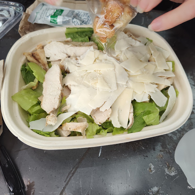 Fresh Tossed Cold Fried Chicken Salad