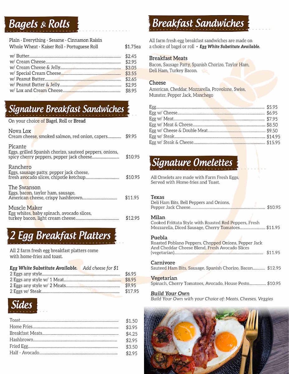The Newark Standard - CaféBarKitchen menu board