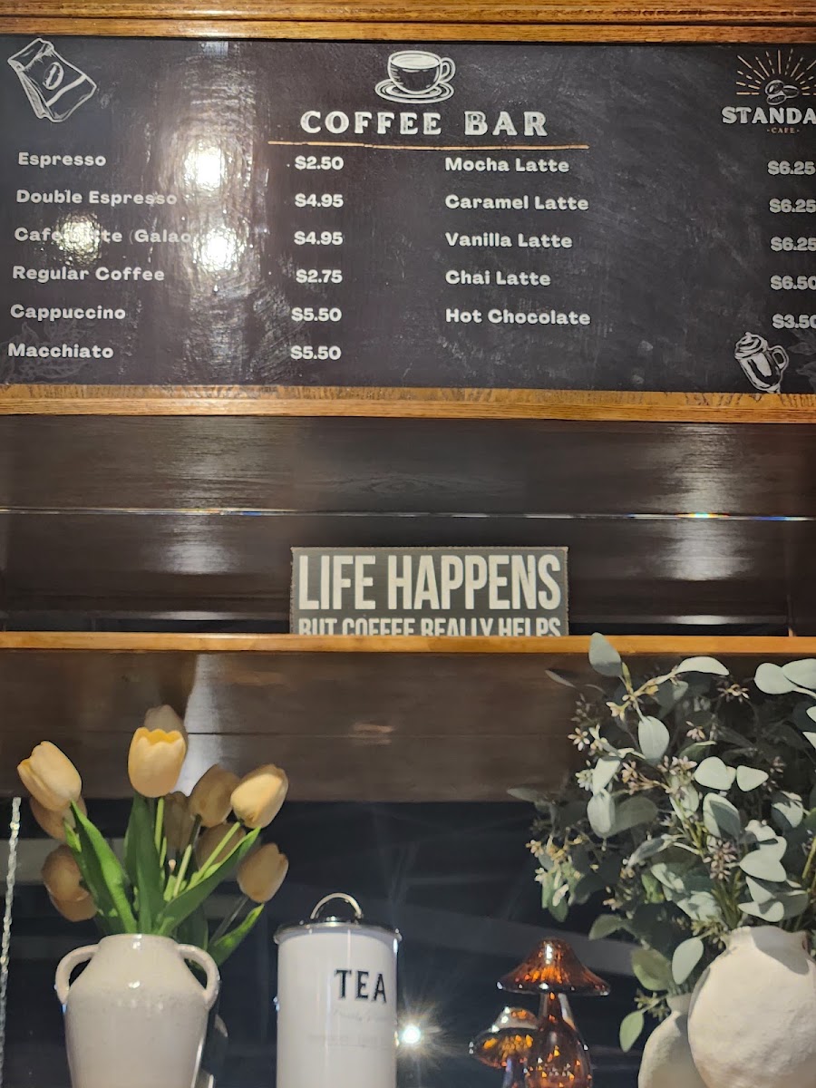 The Newark Standard - CaféBarKitchen menu board