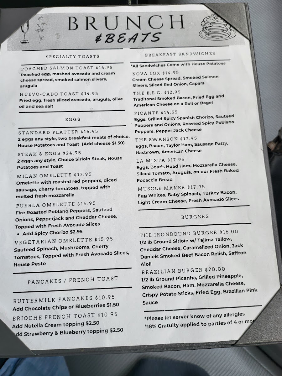 The Newark Standard - CaféBarKitchen menu board