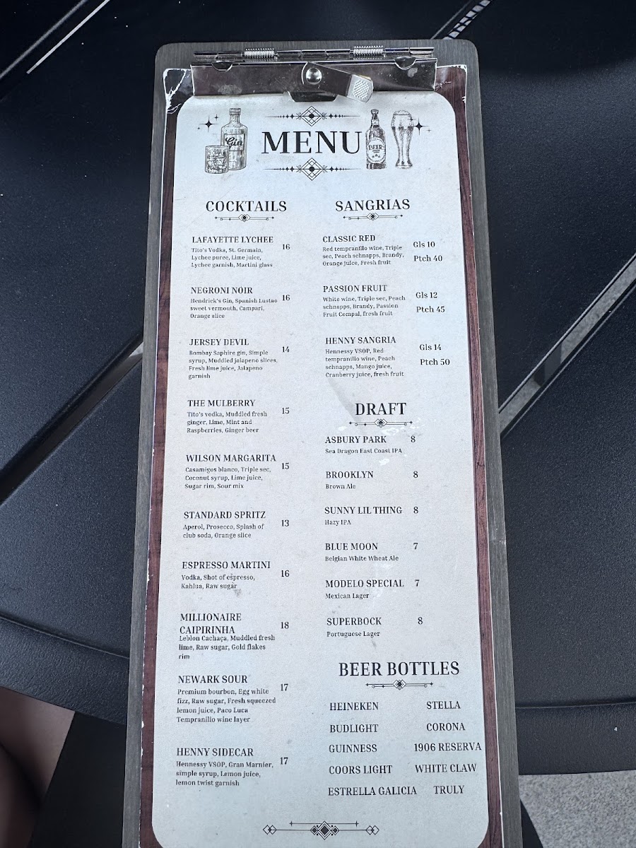 The Newark Standard - CaféBarKitchen menu board