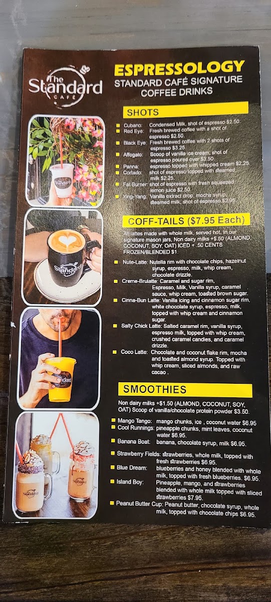 The Newark Standard - CaféBarKitchen menu board