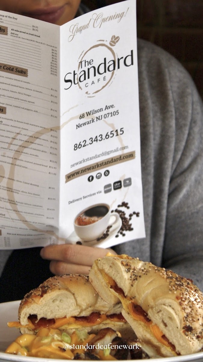 The Newark Standard - CaféBarKitchen menu board